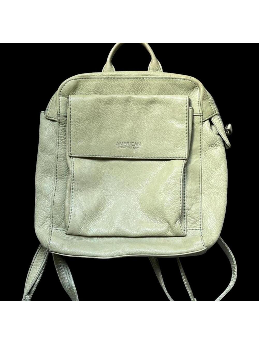 American Leather Co. Women's Green Bag